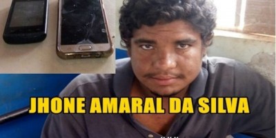Rolim de Moura – Ladrão furta aparelhos celulares enquanto as vítimas dormiam, mas logo depois acaba preso pela PM