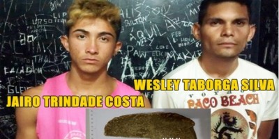 Rolim de Moura – Dupla é presa pela PM com mais de meio quilo de droga trazida de Costa Marques