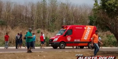 Rolim de Moura -  Acidente de trânsito na Avenida 25 de Agosto deixa uma pessoa ferida 