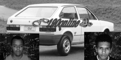 Santa Luzia -  Dupla suspeita de furtar loja é presa pela PM após veículo faltar gasolina