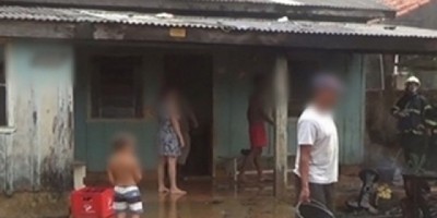 Ariquemes: Bebê de 2 anos quase destrói residência brincando com isqueiro