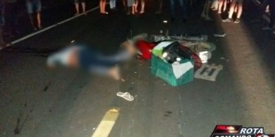 Seringueiras - Animal na pista provoca morte de motociclista na BR 429 