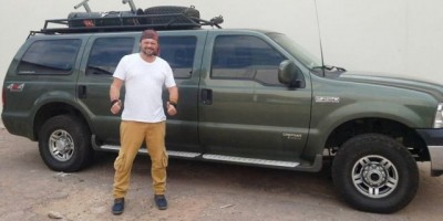 Richard Rasmussen grava série de reportagens em Rondônia