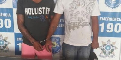 Polícia Militar de Pimenta Bueno prende dois suspeitos por porte ilegal de arma