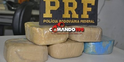 PRF prende mais uma 'mula' transportando 05 quilos de Pasta Base, em Ji-Paraná - VIDEO
