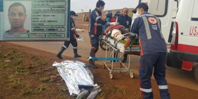 Porto Velho - Motociclista morre em grave acidente na BR-364 