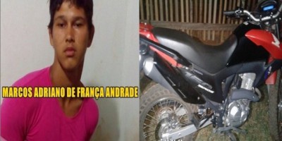 Rolim de Moura – Em menos de 01 hora após roubo a mão armada de uma moto, PM recupera veículo e prende dois suspeitos