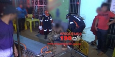 Briga por causa de mulher resulta em dois esfaqueados em Ariquemes