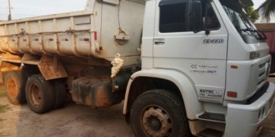 Em São Francisco, PM recupera caçamba que foi roubada na cidade de Ji-Paraná durante a madrugada