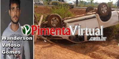 Polícia Militar prende acusado após roubar e capotar caminhonete da Prefeitura em São Felipe do Oeste