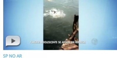 Brasil - Tragédia: Adolescente morre afogado em represa e amigos filmam tudo