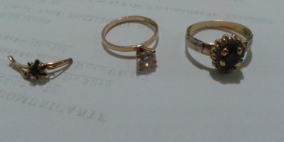 Rolim de Moura -  Anéis de procedência duvidosa são apreendidos pela Polícia Militar 