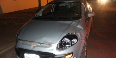 Rolim de Moura -  Motociclista inabilitado avança preferencial e se choca contra carro