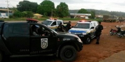 Costa Marques - Policiais de RO são atacados com tiros de fuzil durante abordagem
