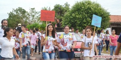 Polícia Militar de Pimenta Bueno participa do Dia Nacional da Juventide