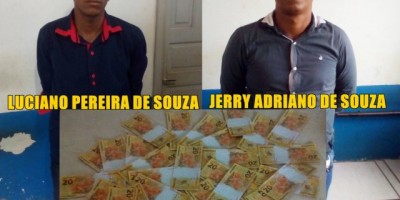 Rolim de Moura – PM prende em flagrante dupla de Espigão D’Oeste que tentava aplicar golpe da moeda falsa