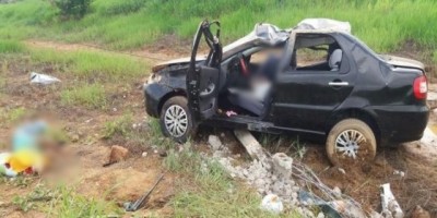 Casal morre em grave acidente próximo a Humaitá; criança de 3 anos sobrevive