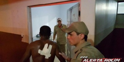 Rolim de Moura -  Homem se depara com 03 indivíduos furtando a casa de sua mãe e ao intervir acaba esfaqueado