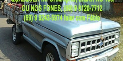 Procura-se veículo camionete Ford f – 1000 furtada em Alta Floresta