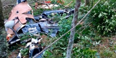 Brasil - Helicoptero que levava noiva para casamento cai e deixa quatro mortos