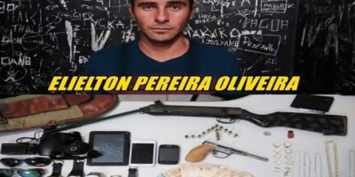 Rolim de Moura – Polícias Civil e Militar prende suspeito em flagrante por posse irregular de arma de fogo e várias munições