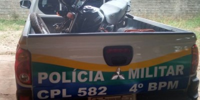 Rolim de Moura -  Polícia Militar recupera moto de fotógrafo que foi furtada na última sexta-feira