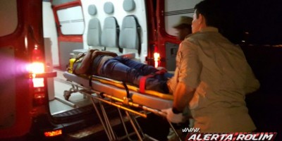 Rolim de Moura - Motociclista se choca contra lateral de caminhonete 