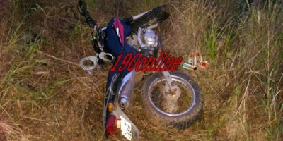 Alta Floresta -  PM recupera mais uma motocicleta que havia sido furtada, uma pessoa foi presa