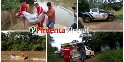 Corpo de idoso é encontrado no Rio Machado em Pimenta Bueno