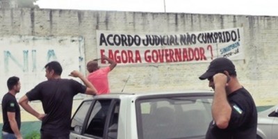Agentes penitenciários deflagram greve para reivindicar PCCR e insalubridade