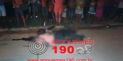 Suspeito de vários roubos é executado com um tiro na cabeça em Ariquemes