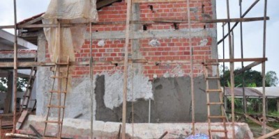 Vilhena - Pedreiro tem cabeça esmagada por marquise em acidente de trabalho