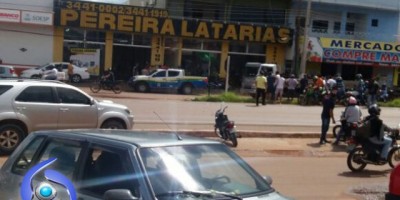 Cacoal – Adolescente de 16 anos atira em funcionário durante roubo a estabelecimento comercial