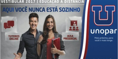 UNOPAR Lança cinco novos cursos - Nutrição e Engenharia Elétrica com a 1ª Mensalidade no valor de R$ 59,00