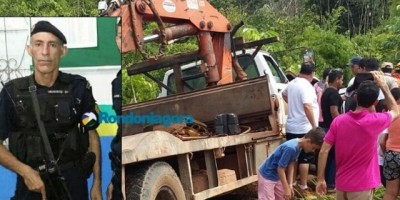 Caminhão desgovernado mata sargento da reserva na BR-319