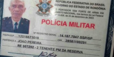 Tenente da PM é assassinado a tiros durante pescaria
