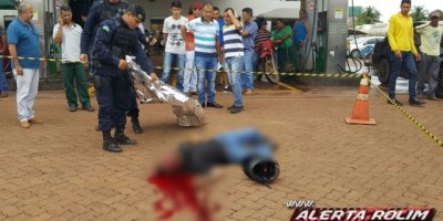 Rolim de Moura -   URGENTE - Homem é executado a tiros no Centro da cidade