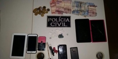 Polícia Civil estoura boca de fumo no garimpo Bom Futuro