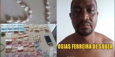 Rolim de Moura – Acusado de tráfico é preso em flagrante pela Seção de Inteligência da PM - Vídeo
