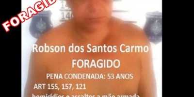 Preso beneficiado para fazer limpeza de rua corta tornozeleira e foge, em Cacoal