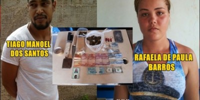 Rolim de Moura – Dupla é presa por tráfico de drogas, durante operação conjunta entre Polícia Militar e Polícia Civil