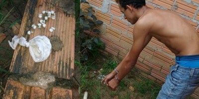 Pimenta Bueno – Polícia Militar prende suspeito de tráfico e recupera objetos oriundos de furtos e roubos