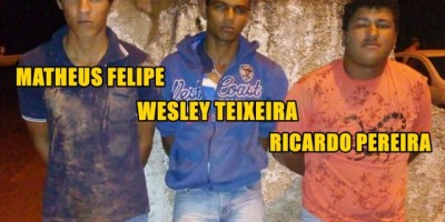 Rolim de Moura – Três suspeitos de praticarem furto em propriedade Rural são presos pela Polícia Civil e Polícia Militar