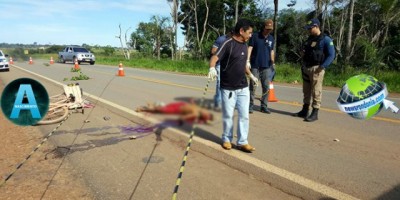 Tragédia na BR-319: Ônibus escolar esmaga cabeça de ciclista