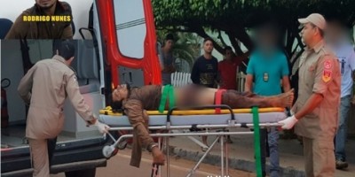 Rolim de Moura – Urgente! Após suspeito ser preso por roubo pela PM, na Unisp acaba roubando arma de Agente de Polícia Civil, na fuga aponta arma para policiais que revidam, atingido o bandido