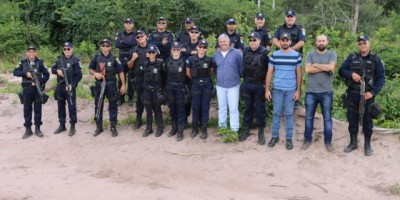 Pimenta Bueno - Polícia Militar cumpre Mandado de Imissão na Posse