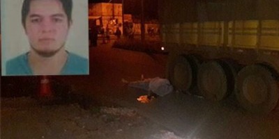 Jovem sofre queda de motocicleta e morre esmagado por carreta em Vilhena