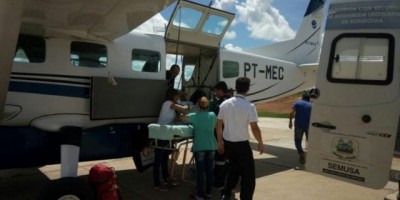 Rolim de Moura - Bebê com problemas cardíacos recebe resgate aéreo