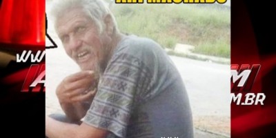 Utilidade Pública – Família procura por idoso de 60 anos desaparecido desde 2014