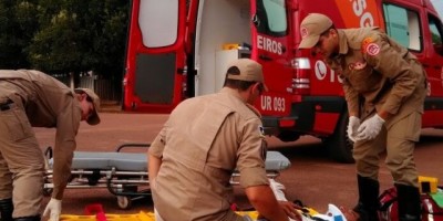 Rolim de Moura - Colisão entre motocicletas resulta em dois feridos 